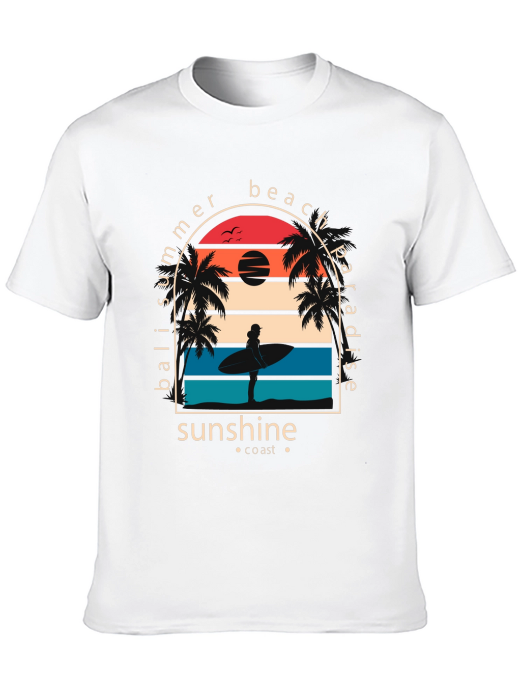 Bali Summer Beach Paradise Graphic Tee
