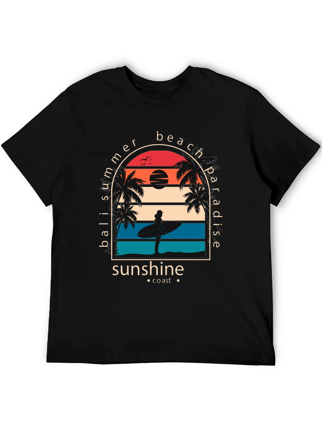 Bali Summer Beach Paradise Graphic Tee