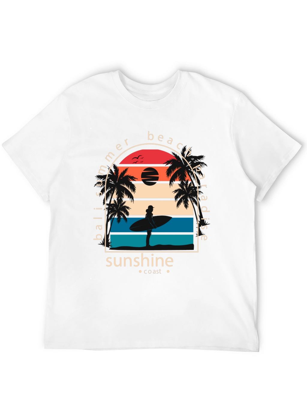 Bali Summer Beach Paradise Graphic Tee
