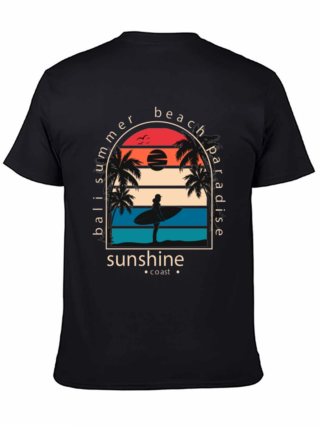 Bali Summer Beach Paradise Graphic Tee