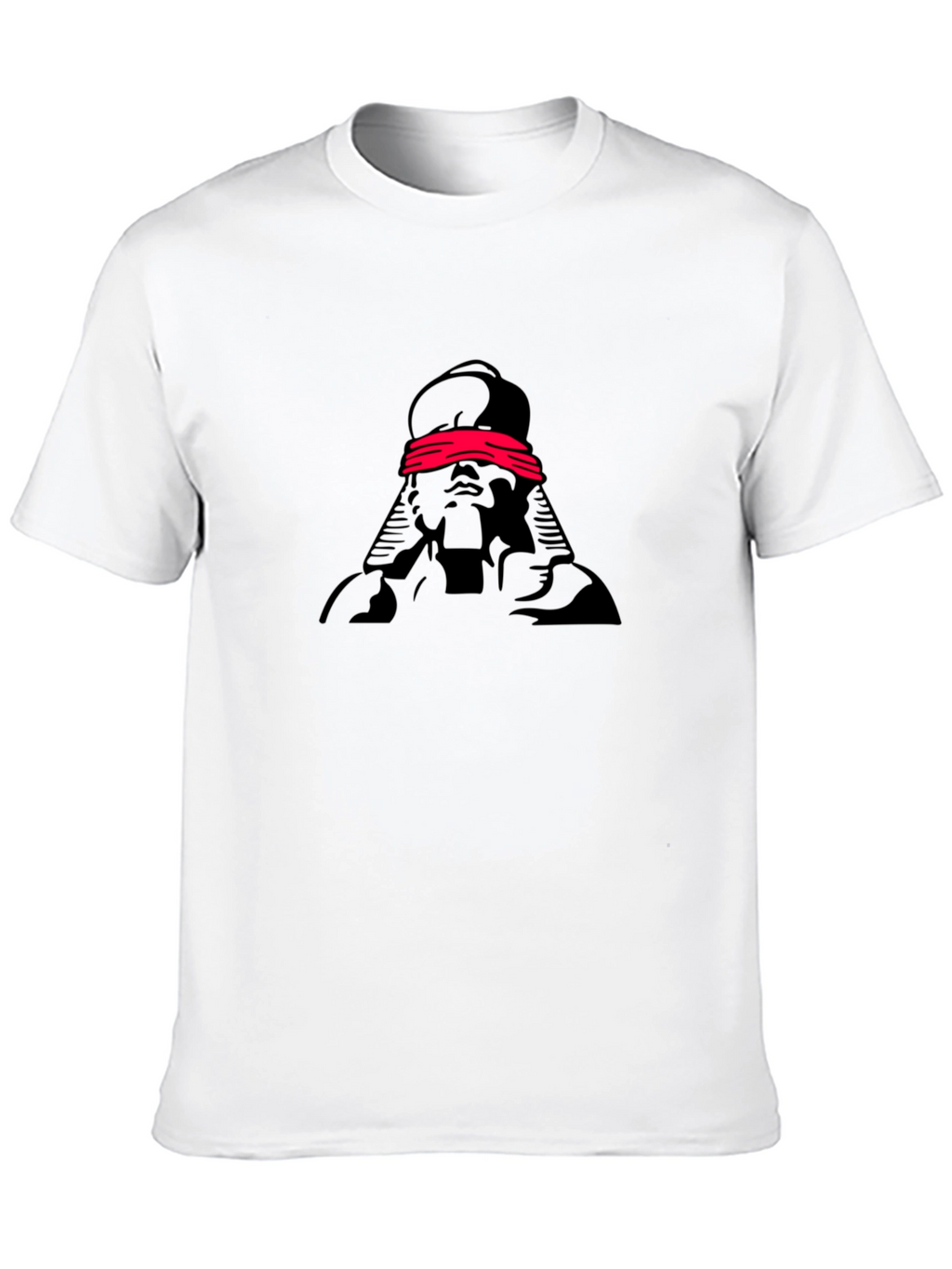Blind Pharaoh Graphic Tee - Premium Black T-Shirt