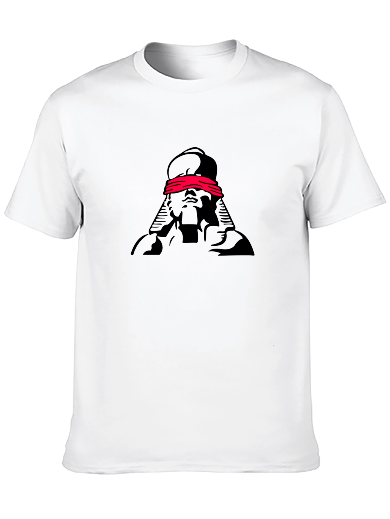 Blind Pharaoh Graphic Tee - Premium Black T-Shirt