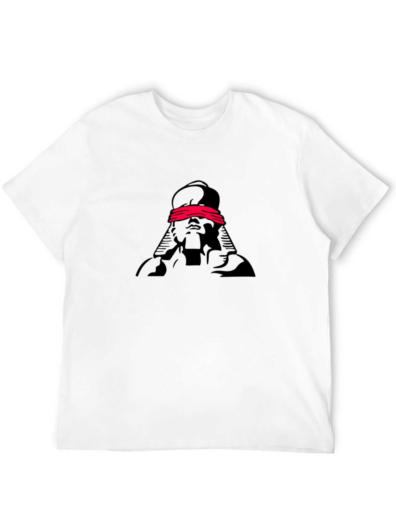 Blind Pharaoh Graphic Tee - Premium Black T-Shirt