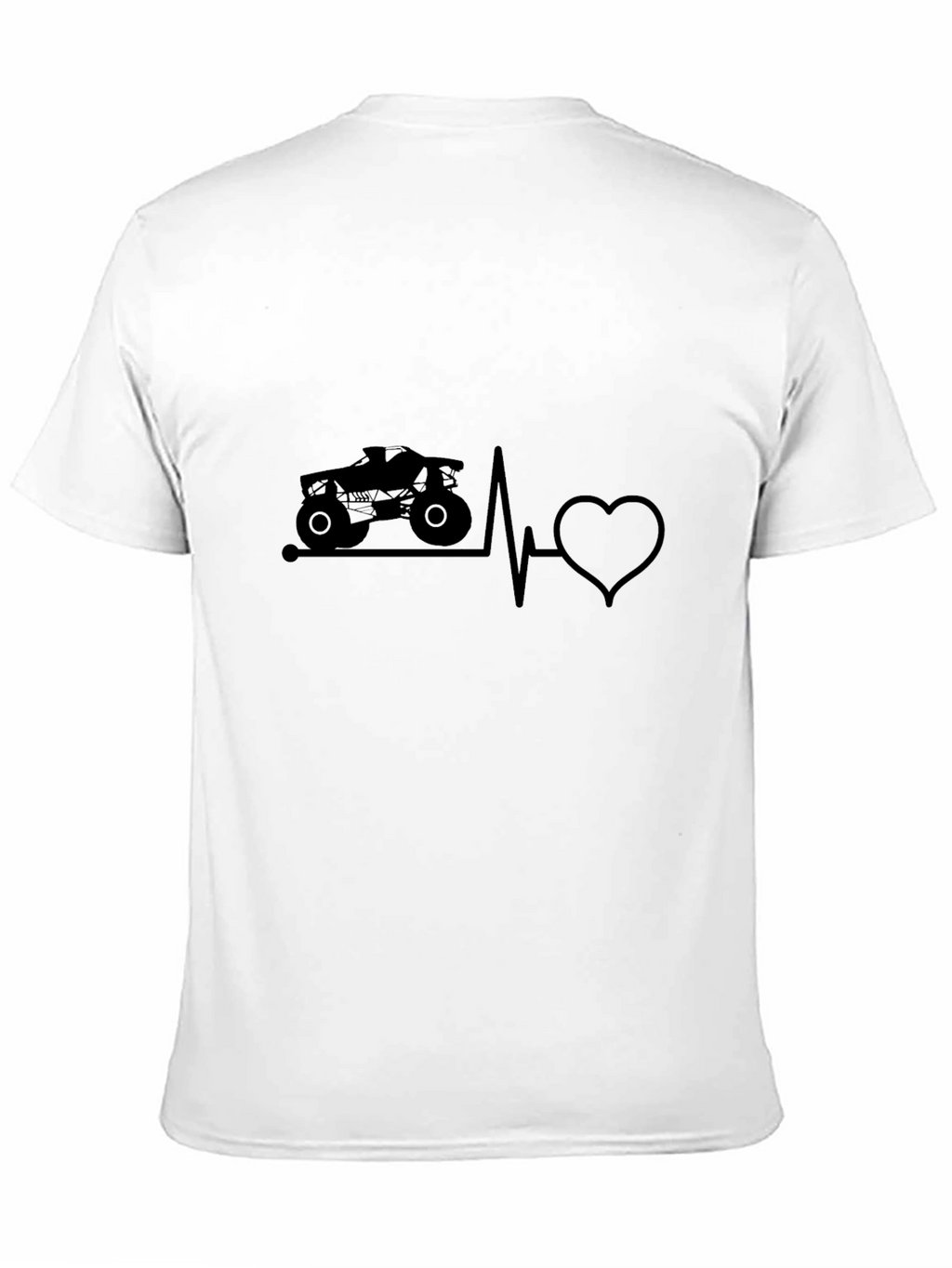ATV Heartbeat T-Shirt - Black Graphic Tee