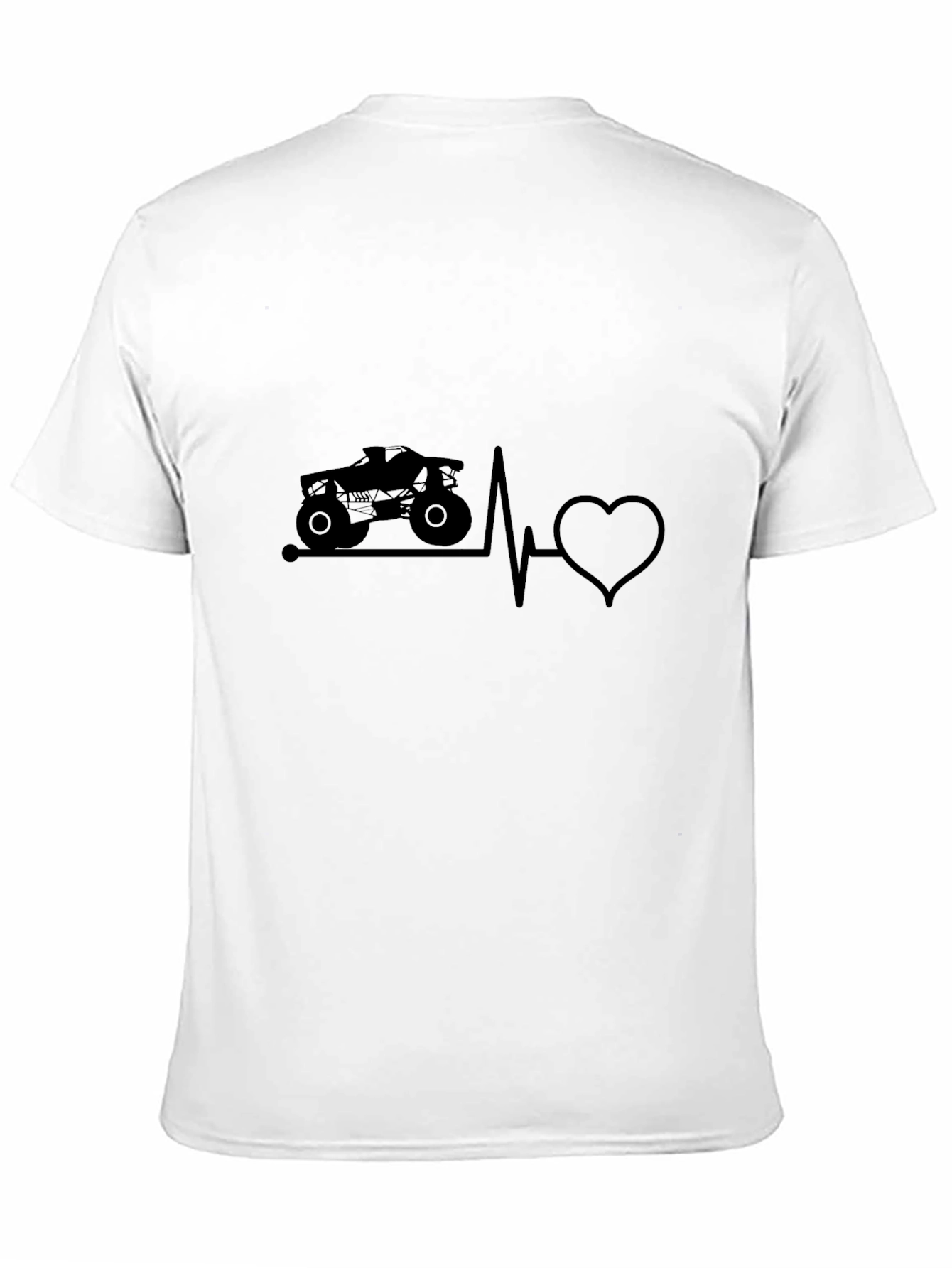 ATV Heartbeat T-Shirt - Black Graphic Tee
