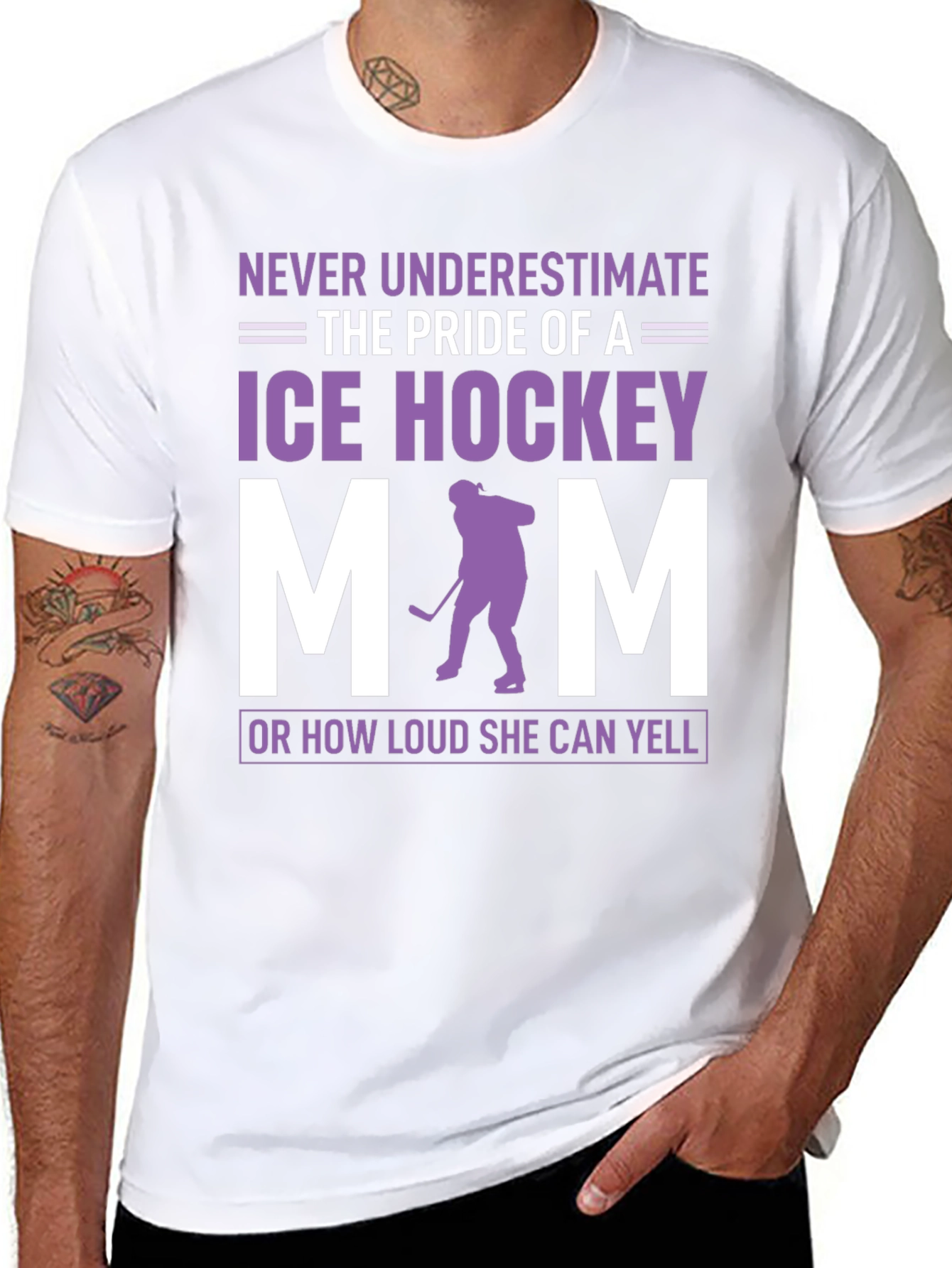 Ice Hockey Mom T-Shirt