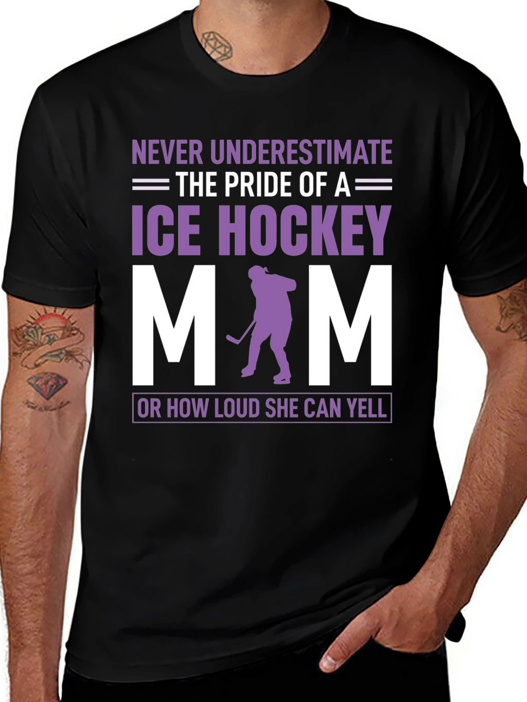 Ice Hockey Mom T-Shirt