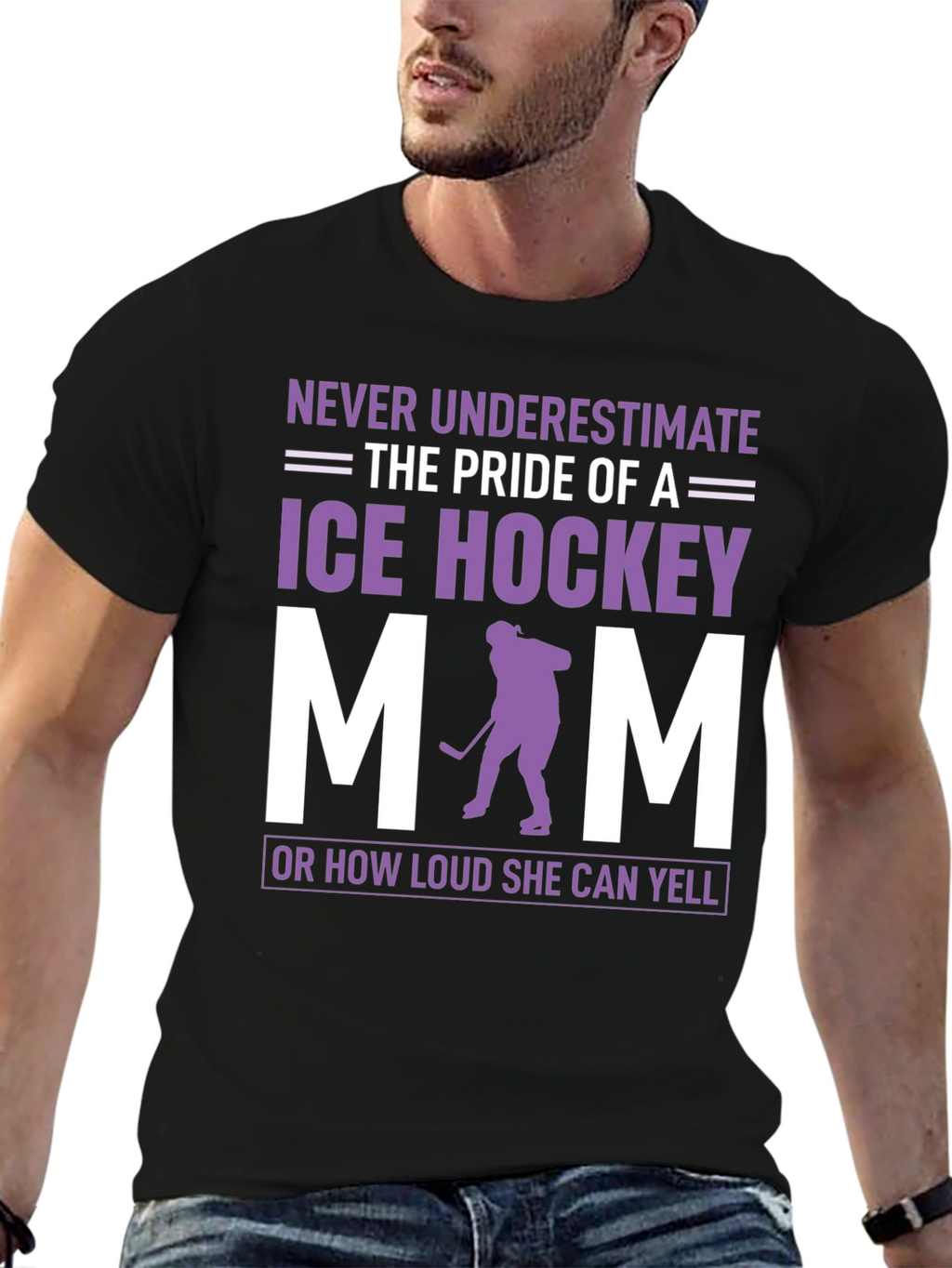 Ice Hockey Mom T-Shirt