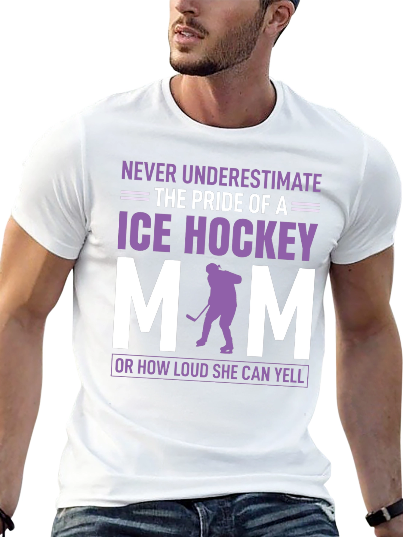 Ice Hockey Mom T-Shirt