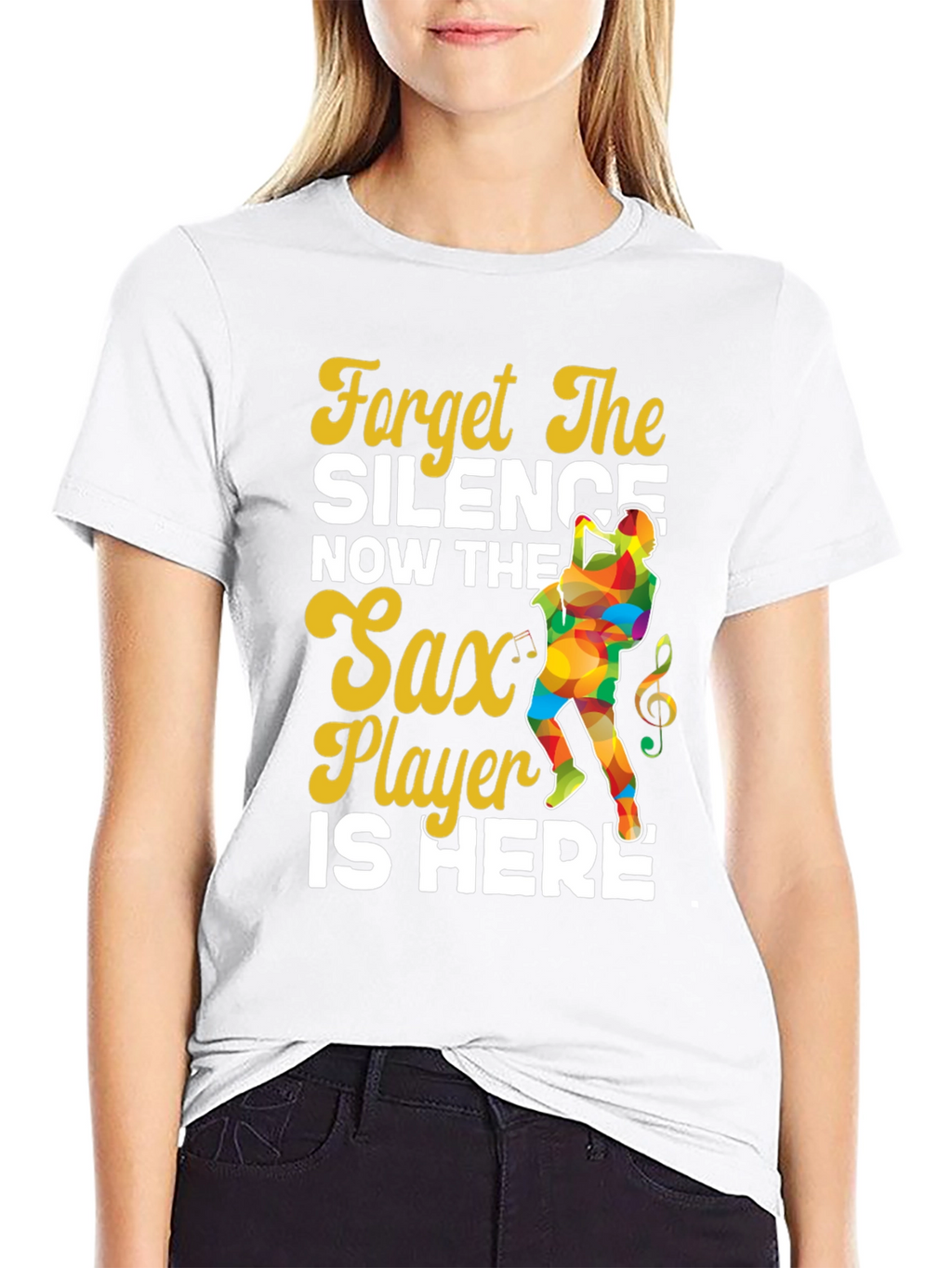 Sax Player Graphic Tee