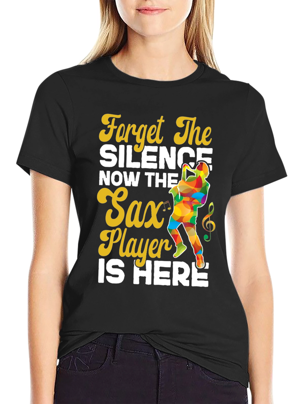 Sax Player Graphic Tee
