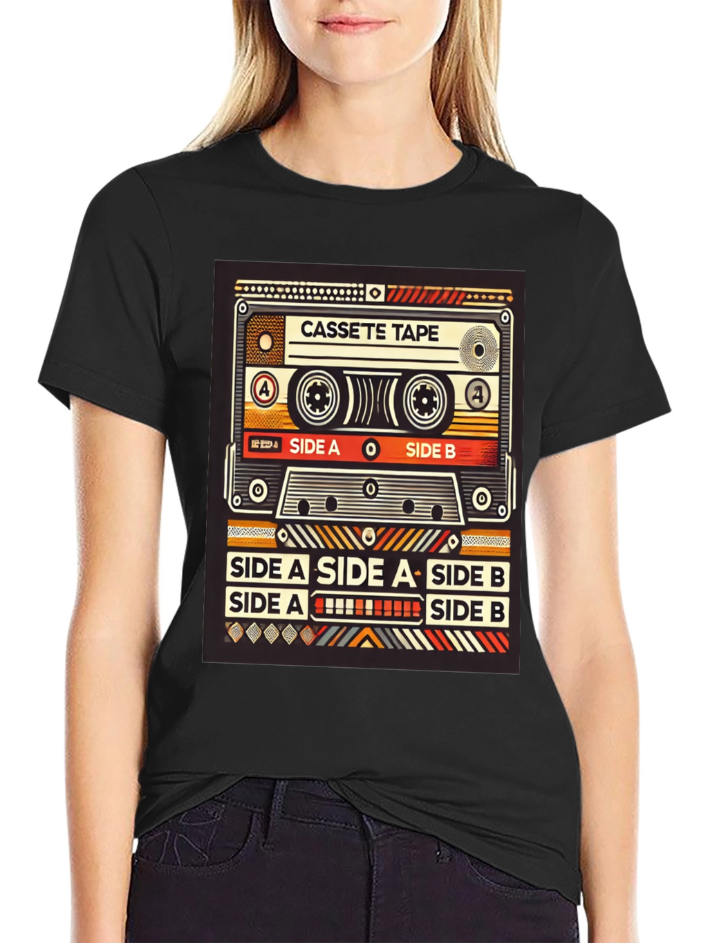 Retro Cassette Tape Graphic Tee
