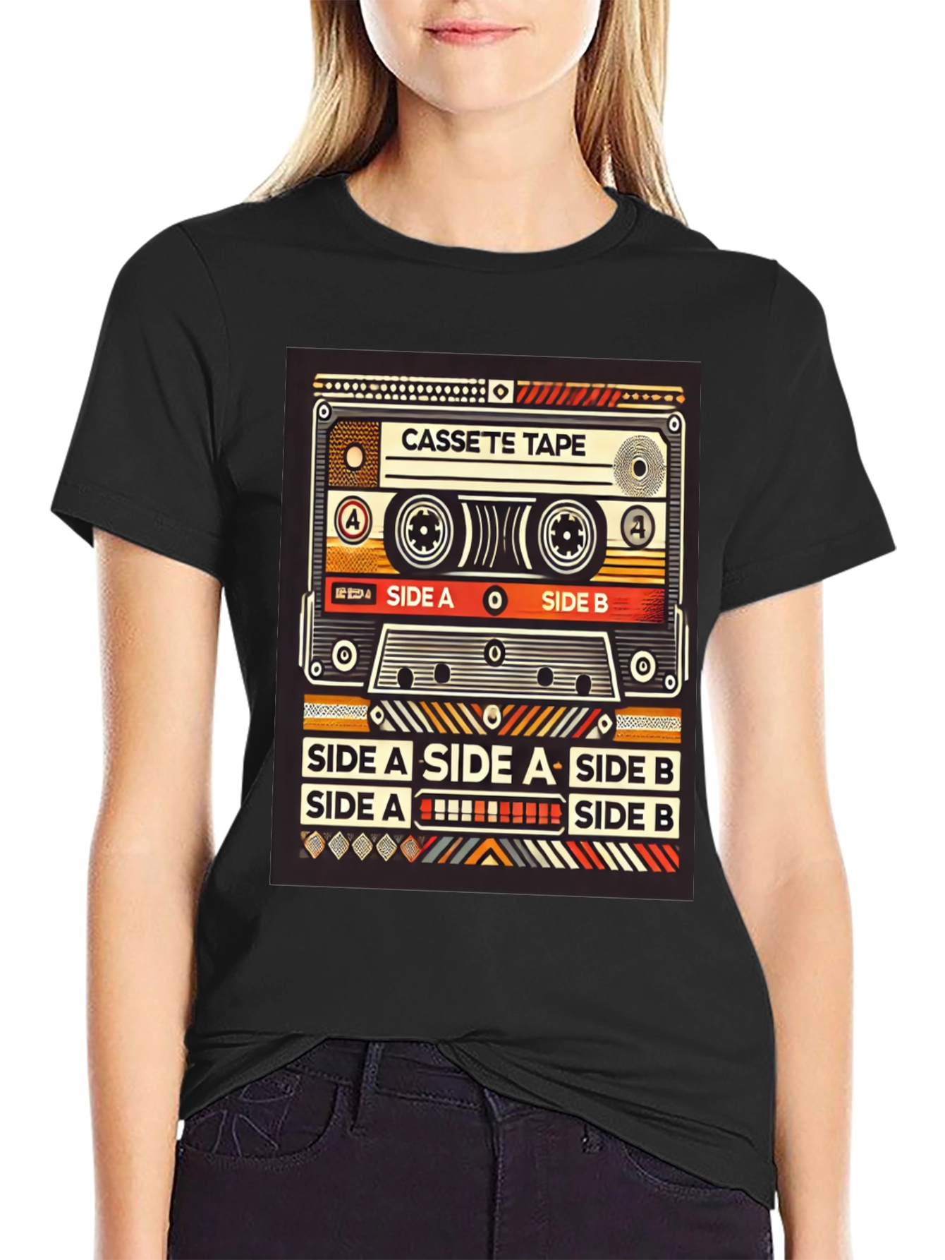 Retro Cassette Tape Graphic Tee