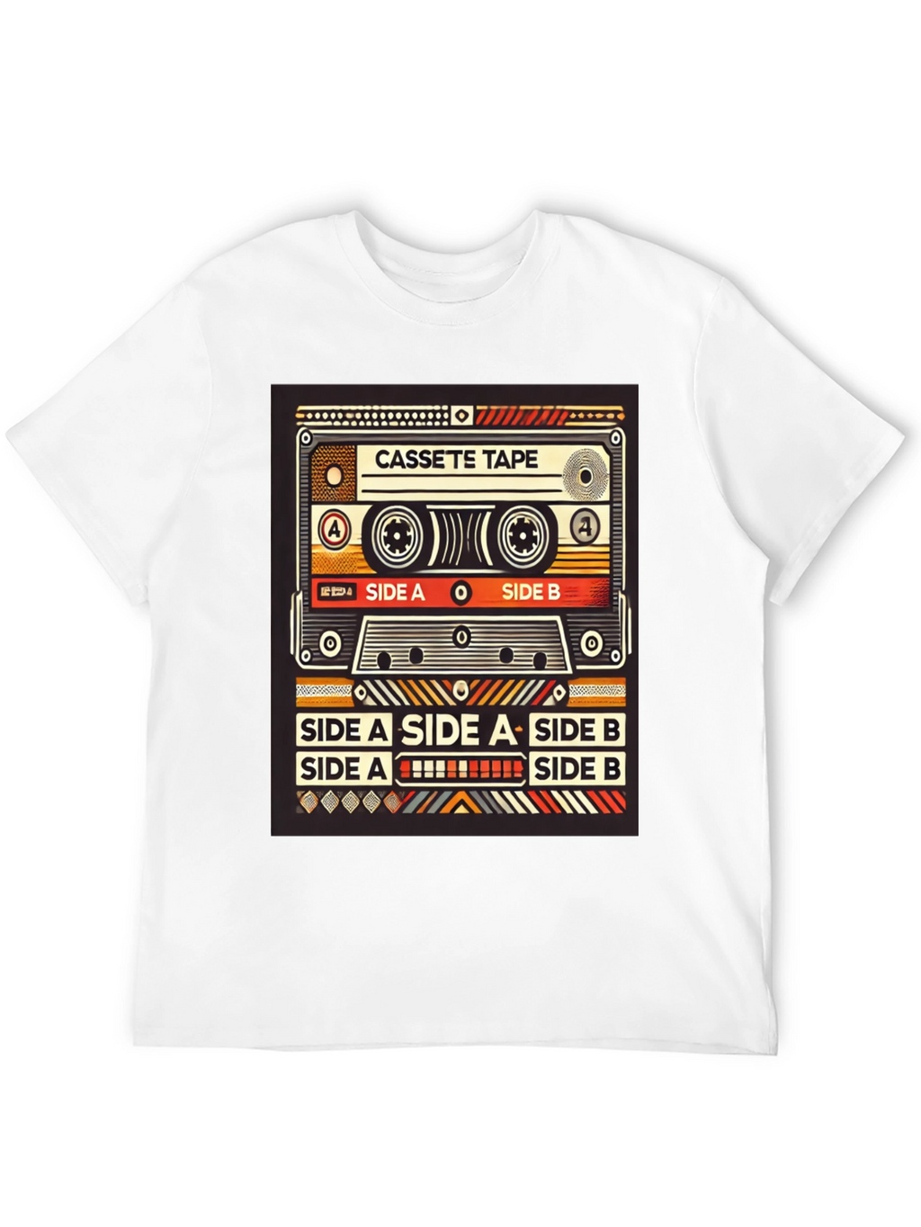 Retro Cassette Tape Graphic Tee