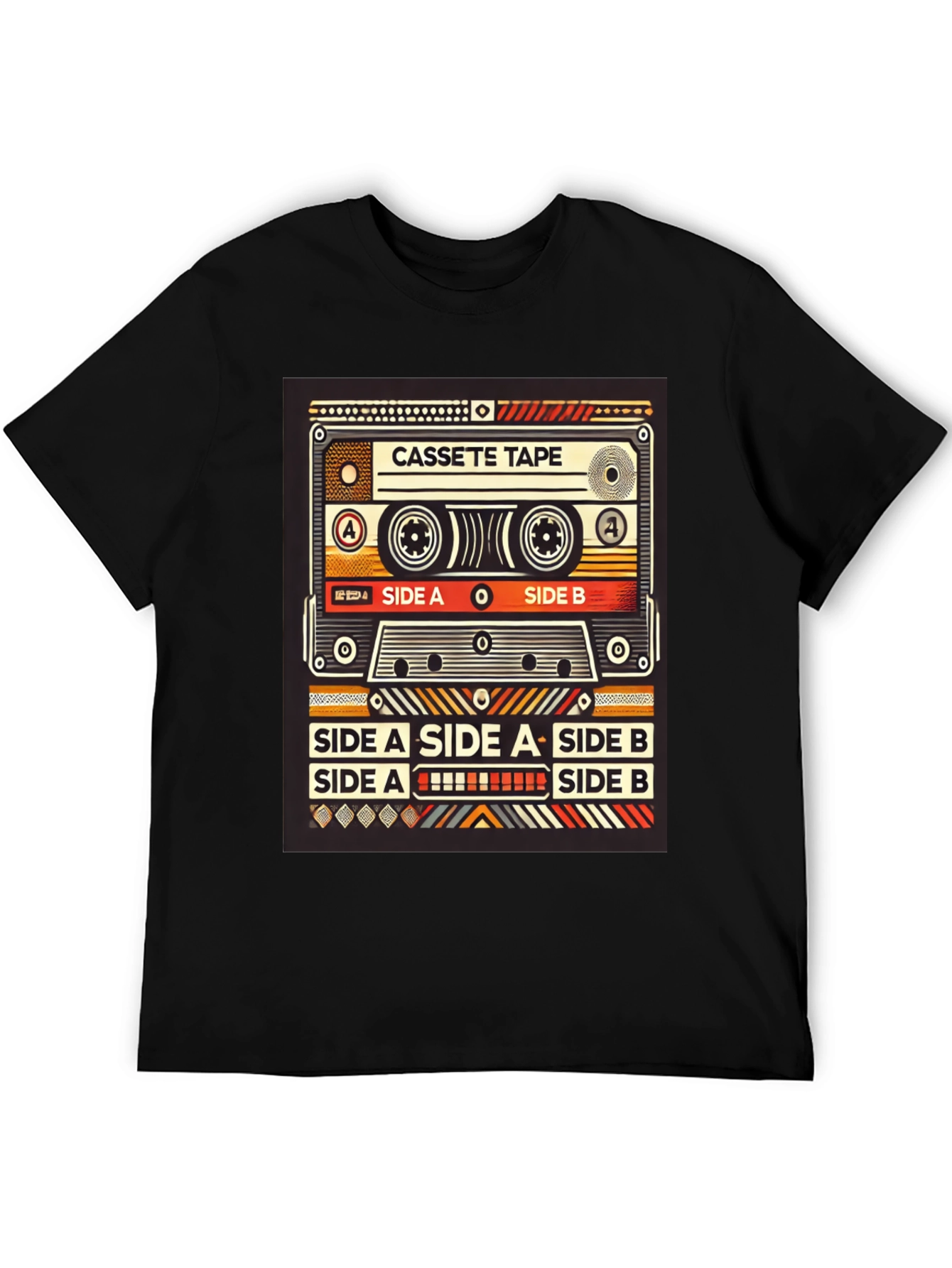 Retro Cassette Tape Graphic Tee