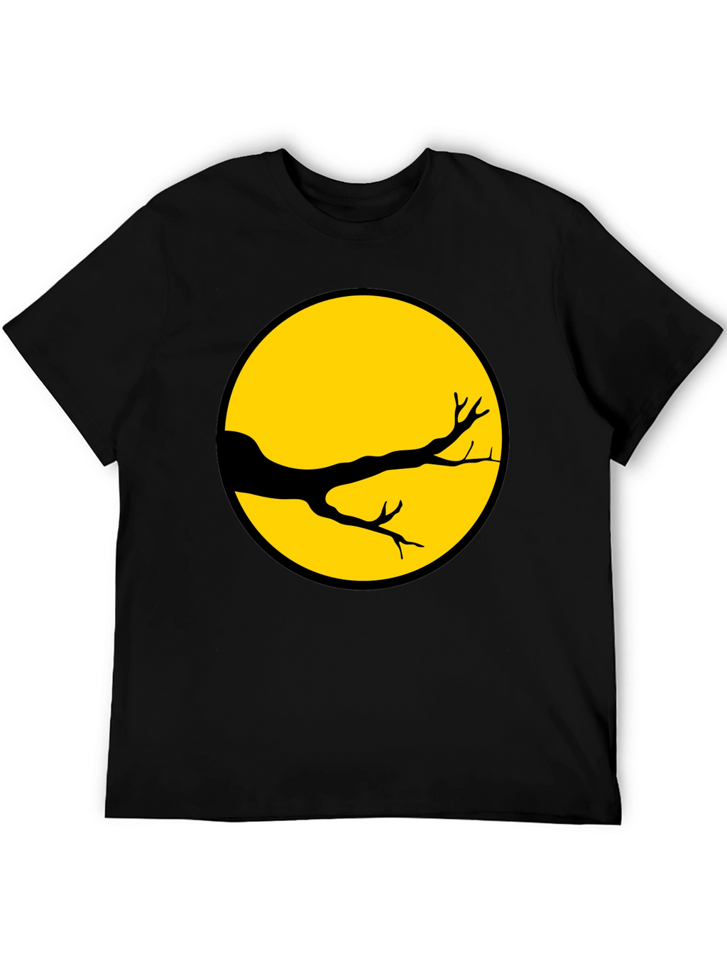 Graphic Tee - Moonlit Branch Design Unisex
