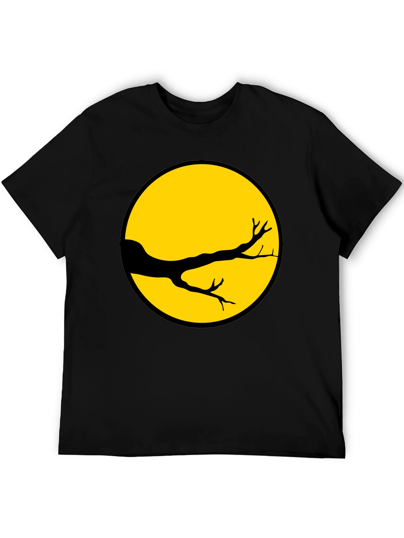 Graphic Tee - Moonlit Branch Design Unisex