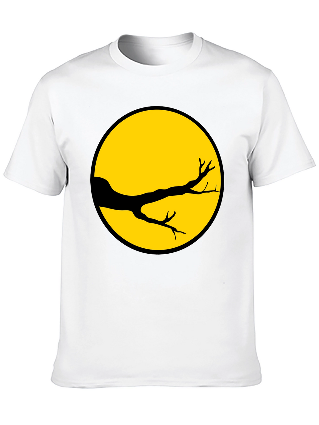 Graphic Tee - Moonlit Branch Design Unisex