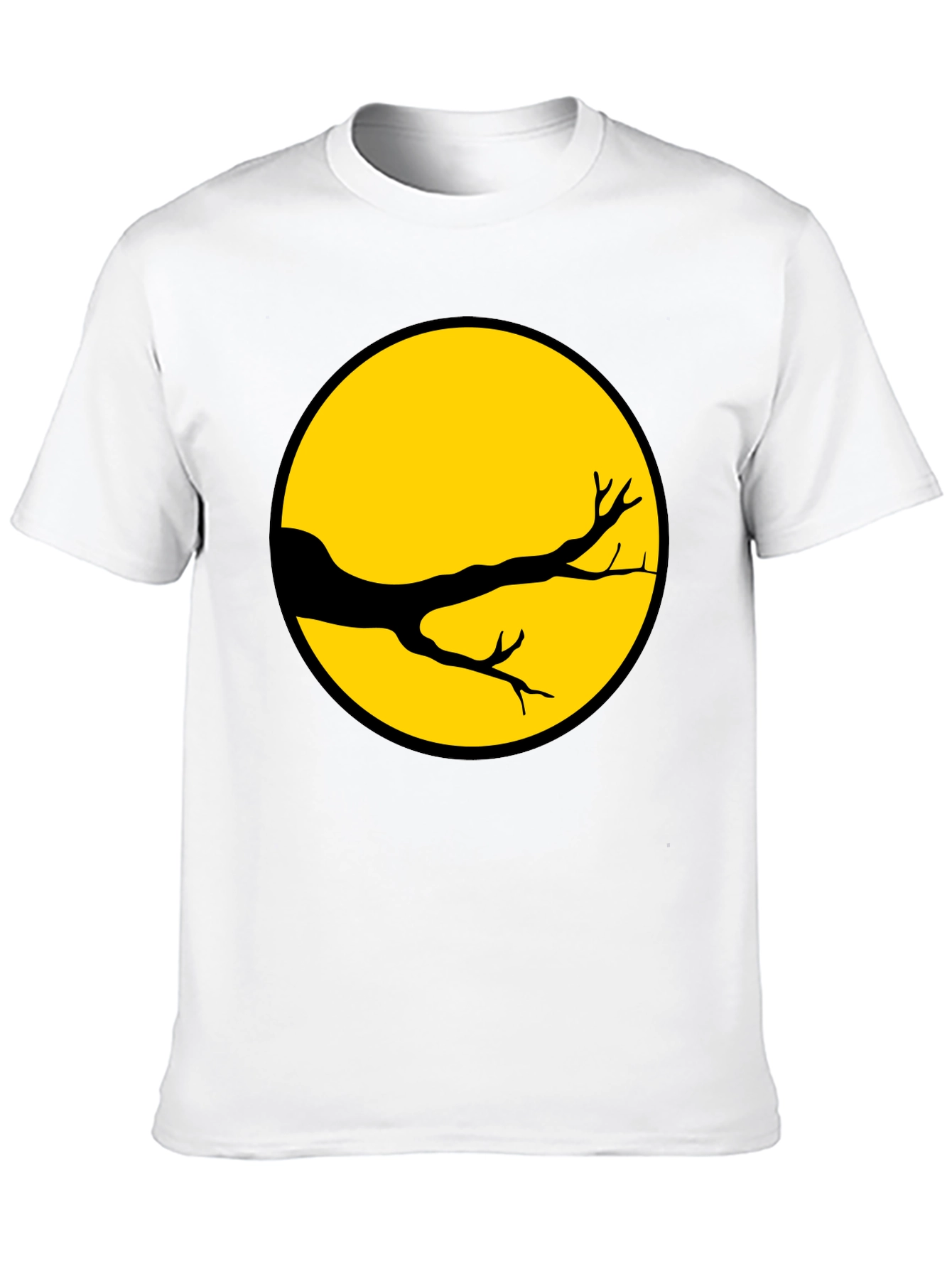 Graphic Tee - Moonlit Branch Design Unisex