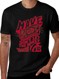 Make Money Graphic Print Tee - Black