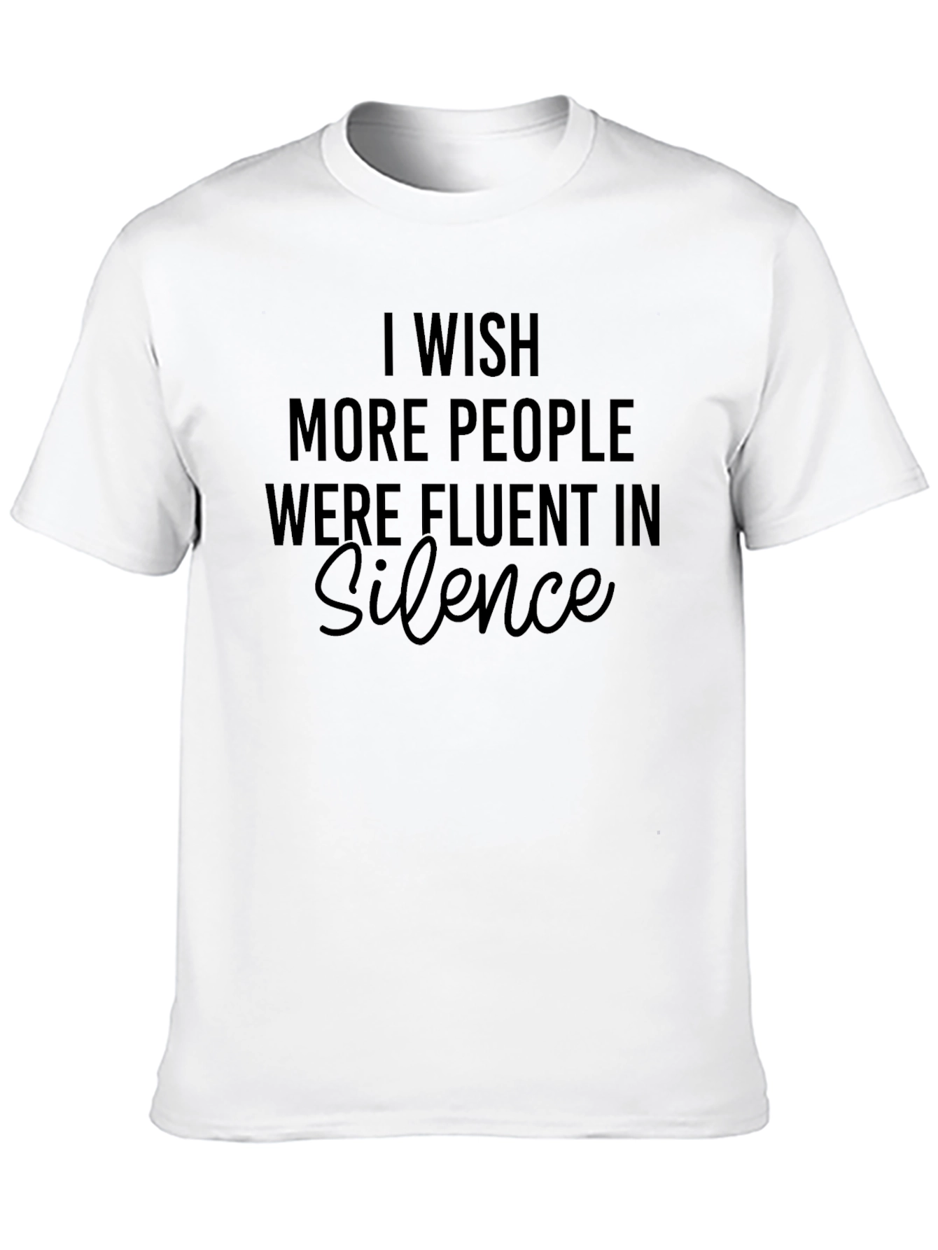 Fluent In Silence Graphic Tee - Unisex