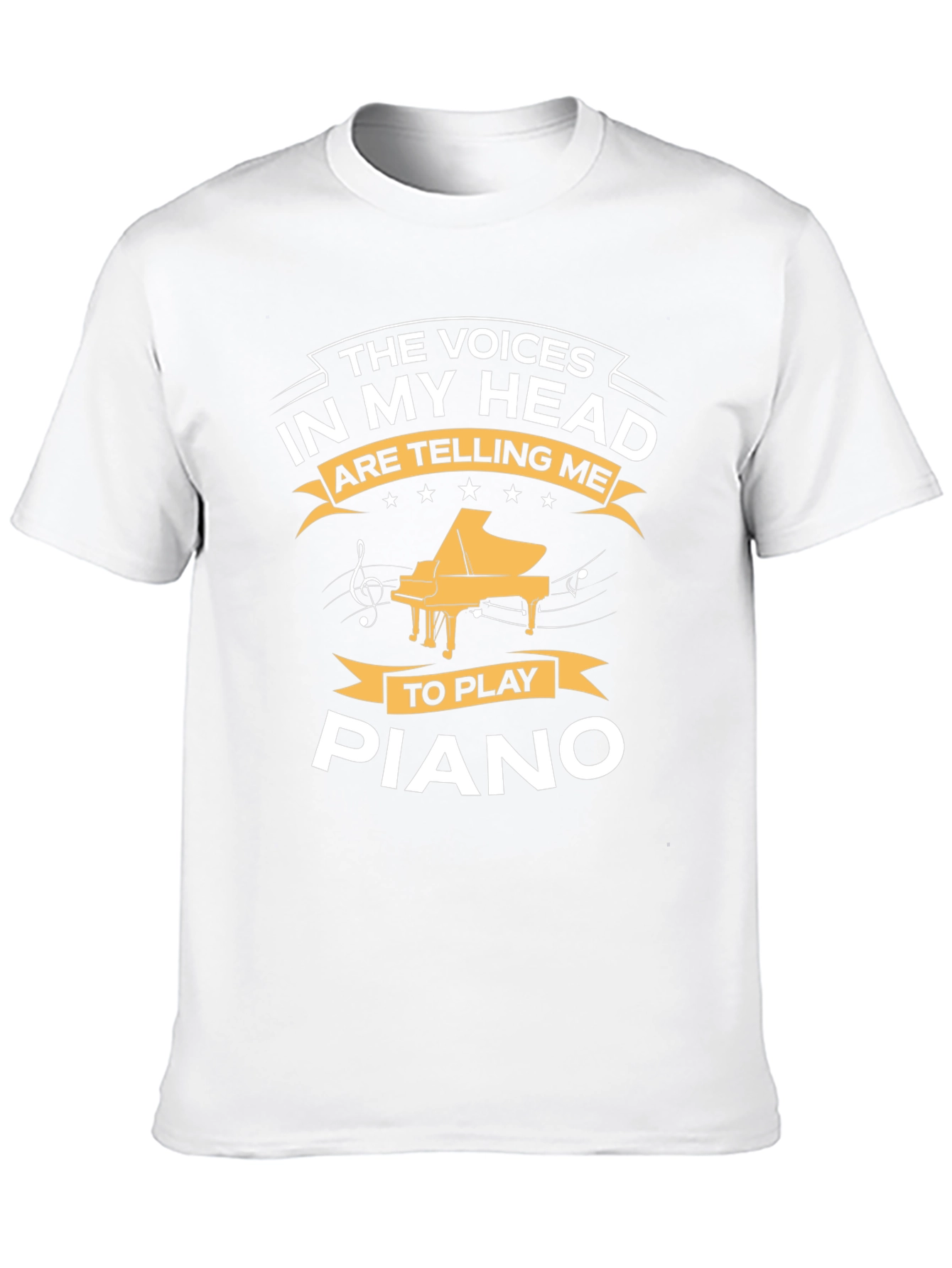 Voices in My Head Piano T-Shirt