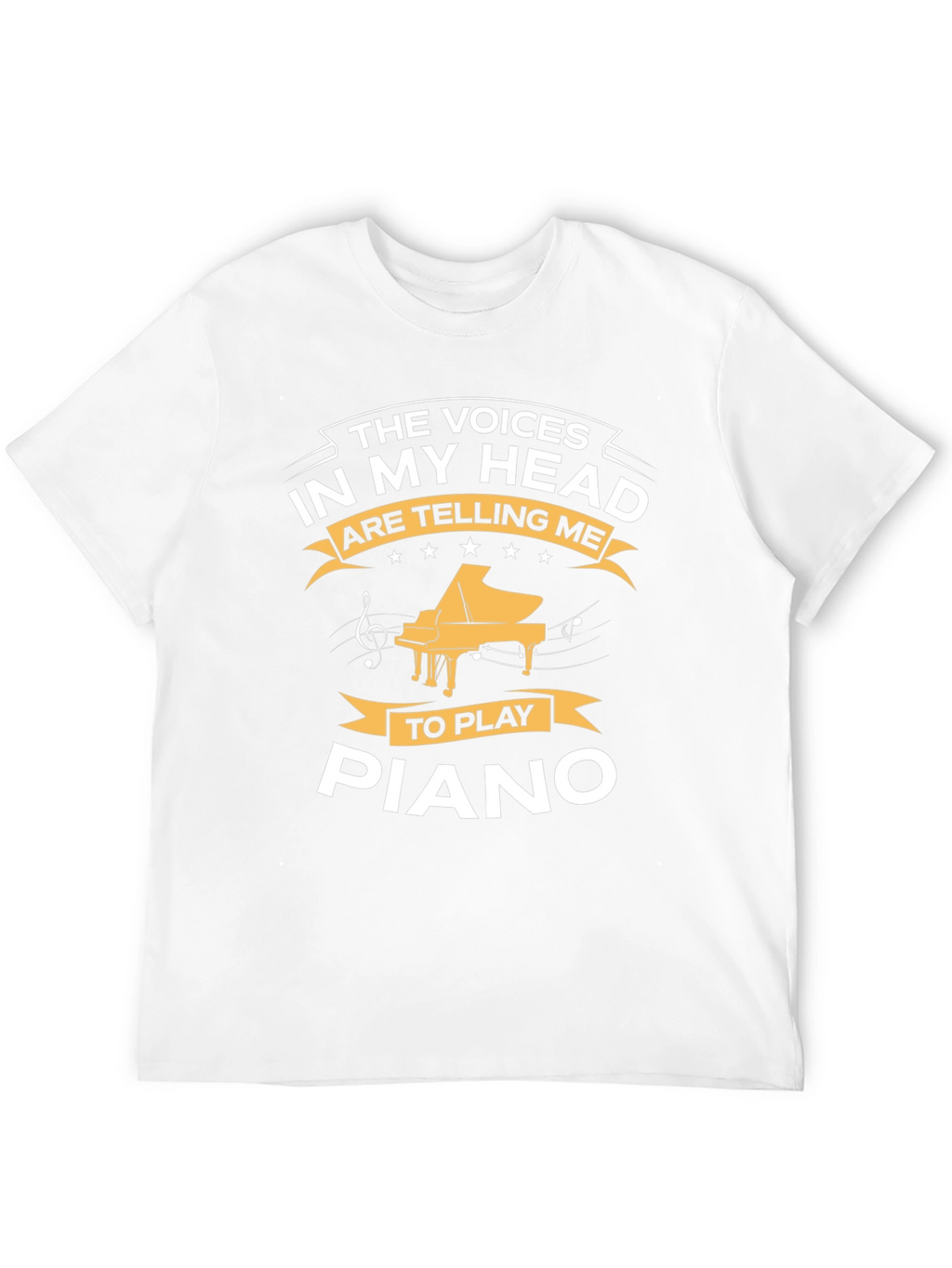 Voices in My Head Piano T-Shirt
