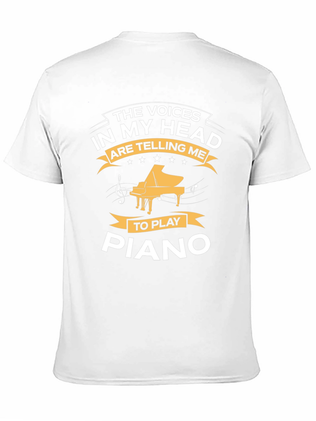 Voices in My Head Piano T-Shirt