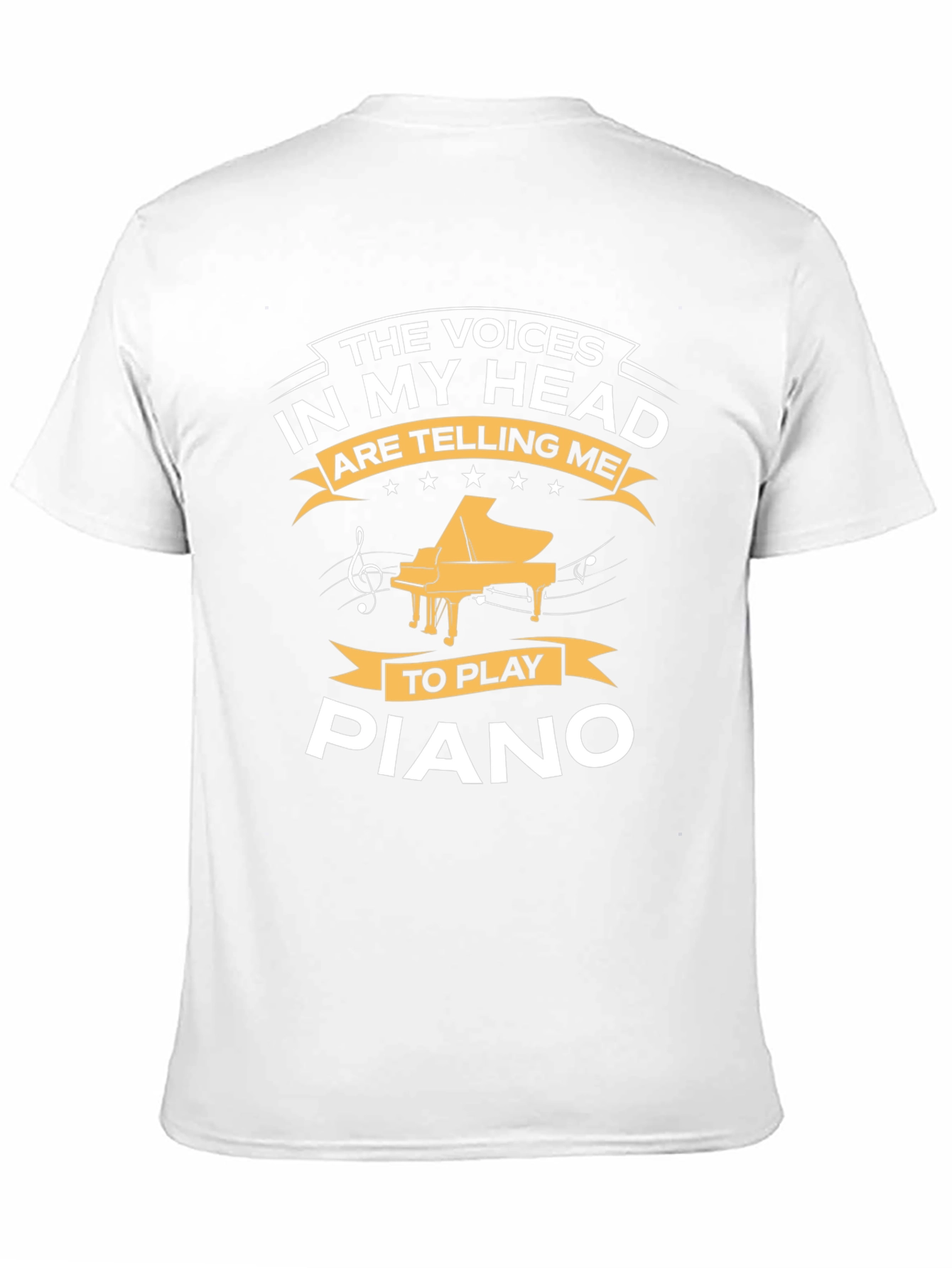 Voices in My Head Piano T-Shirt