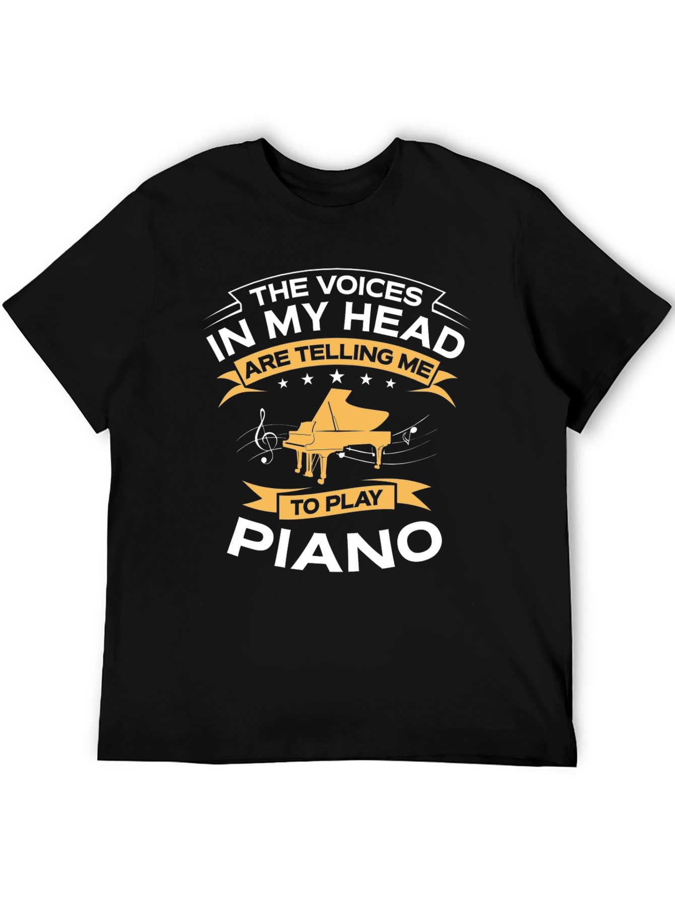 Voices in My Head Piano T-Shirt