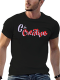 C for Creative Black Graphic Tee