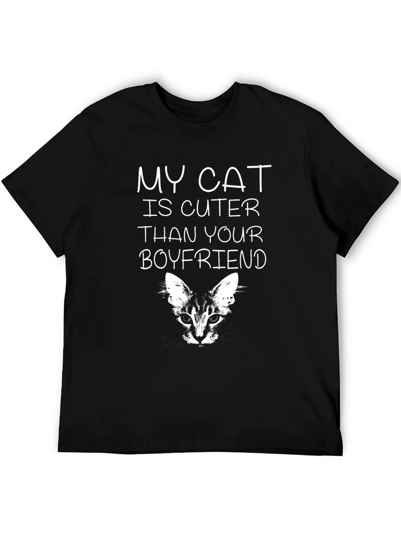My Cat Is Cuter T-Shirt: Funny Cat Lover Tee