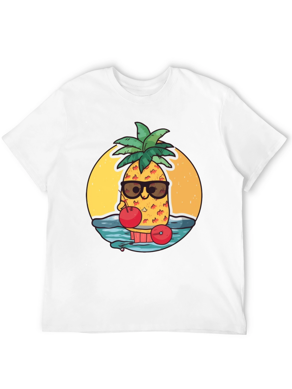 Cool Pineapple T-Shirt - Summer Vibes
