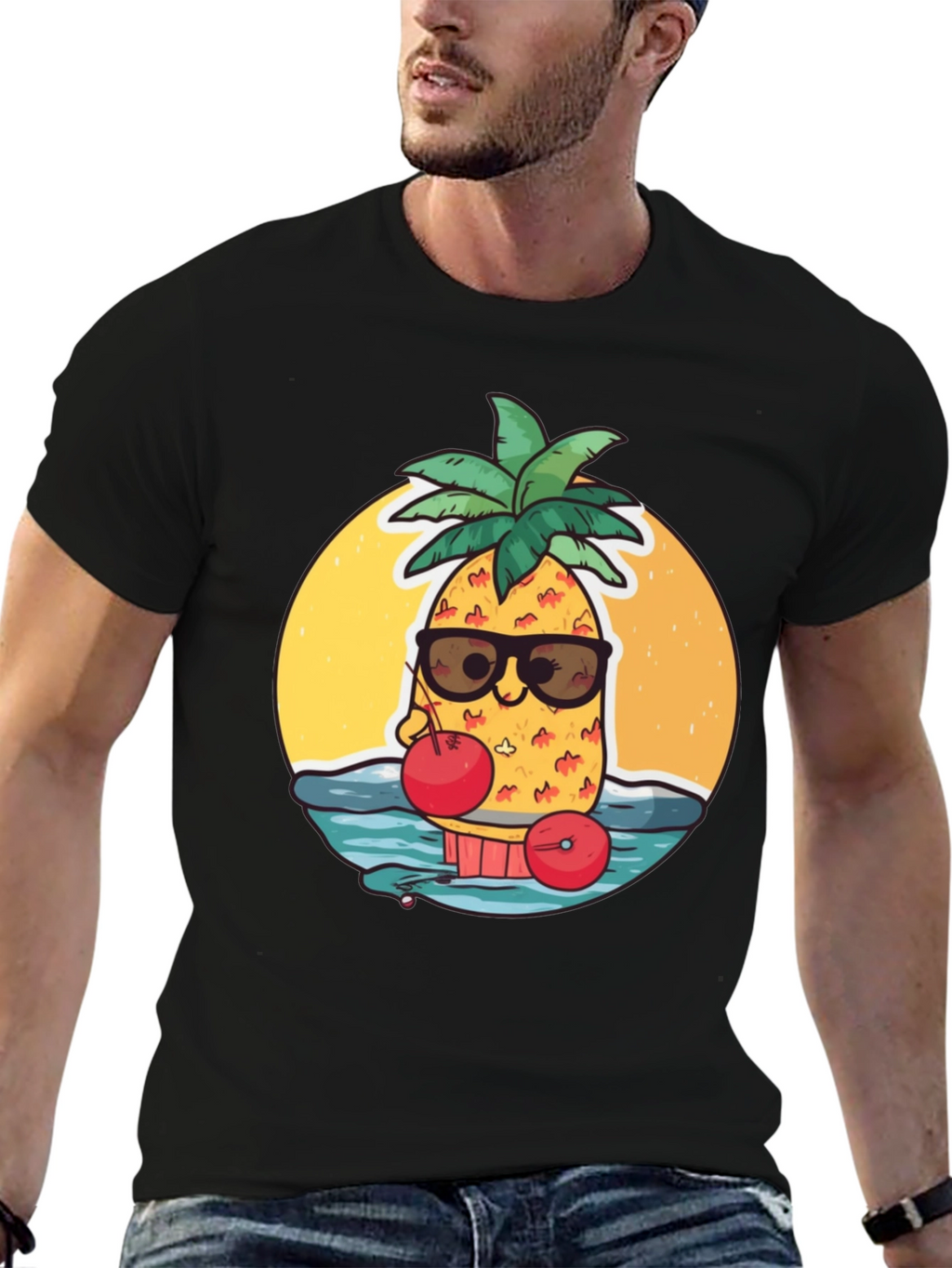 Cool Pineapple T-Shirt - Summer Vibes