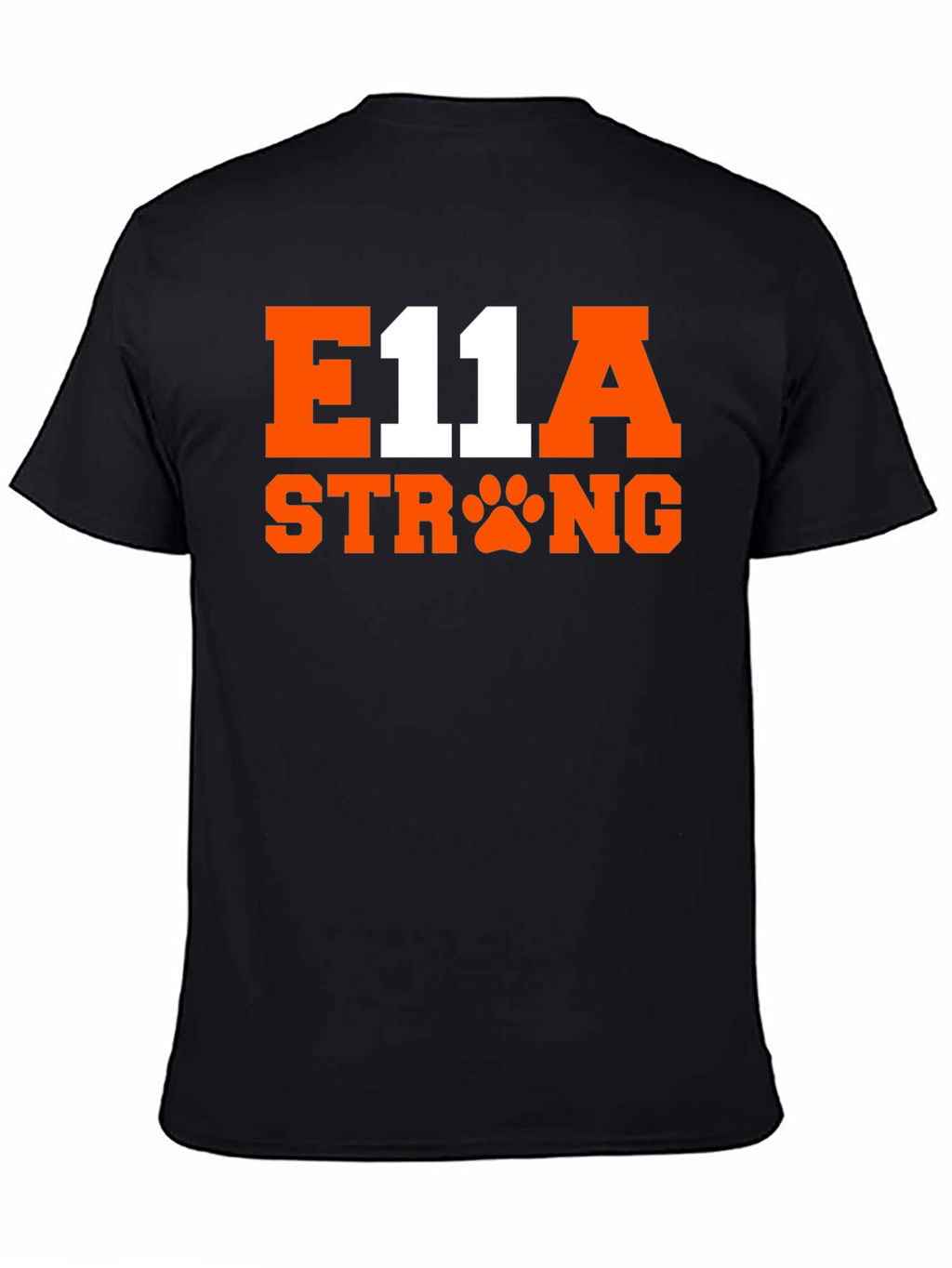 E11A Strong Graphic Tee - Black Unisex Shirt