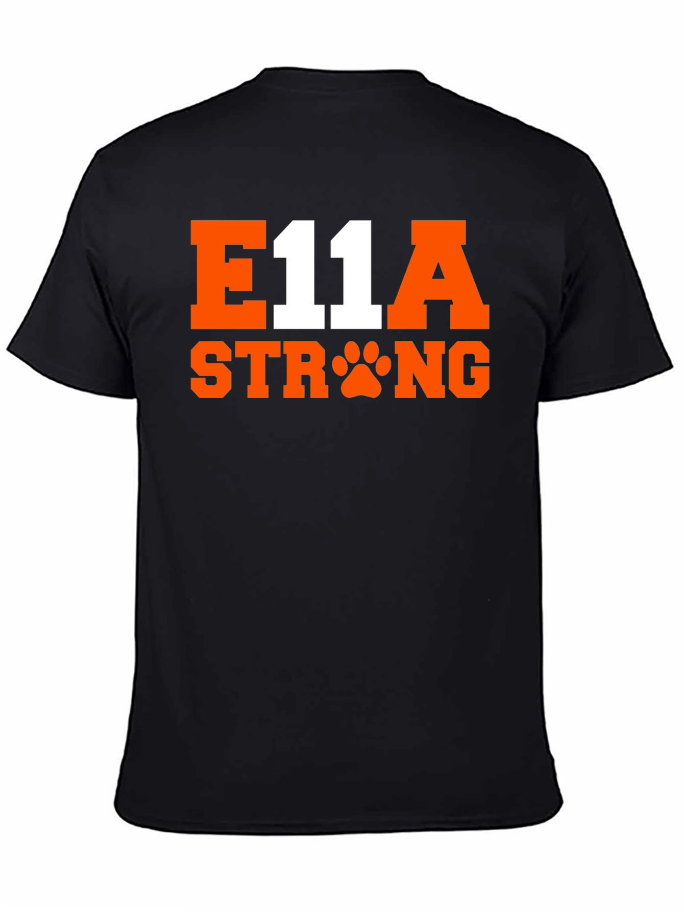 E11A Strong Graphic Tee - Black Unisex Shirt