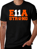 E11A Strong Graphic Tee - Black Unisex Shirt