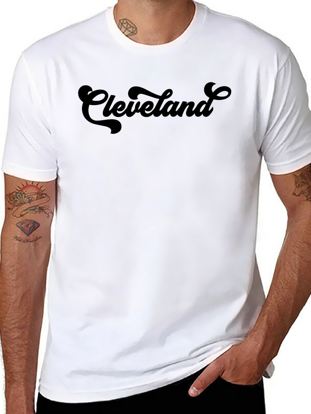 Cleveland Graphic Tee - Retro Style