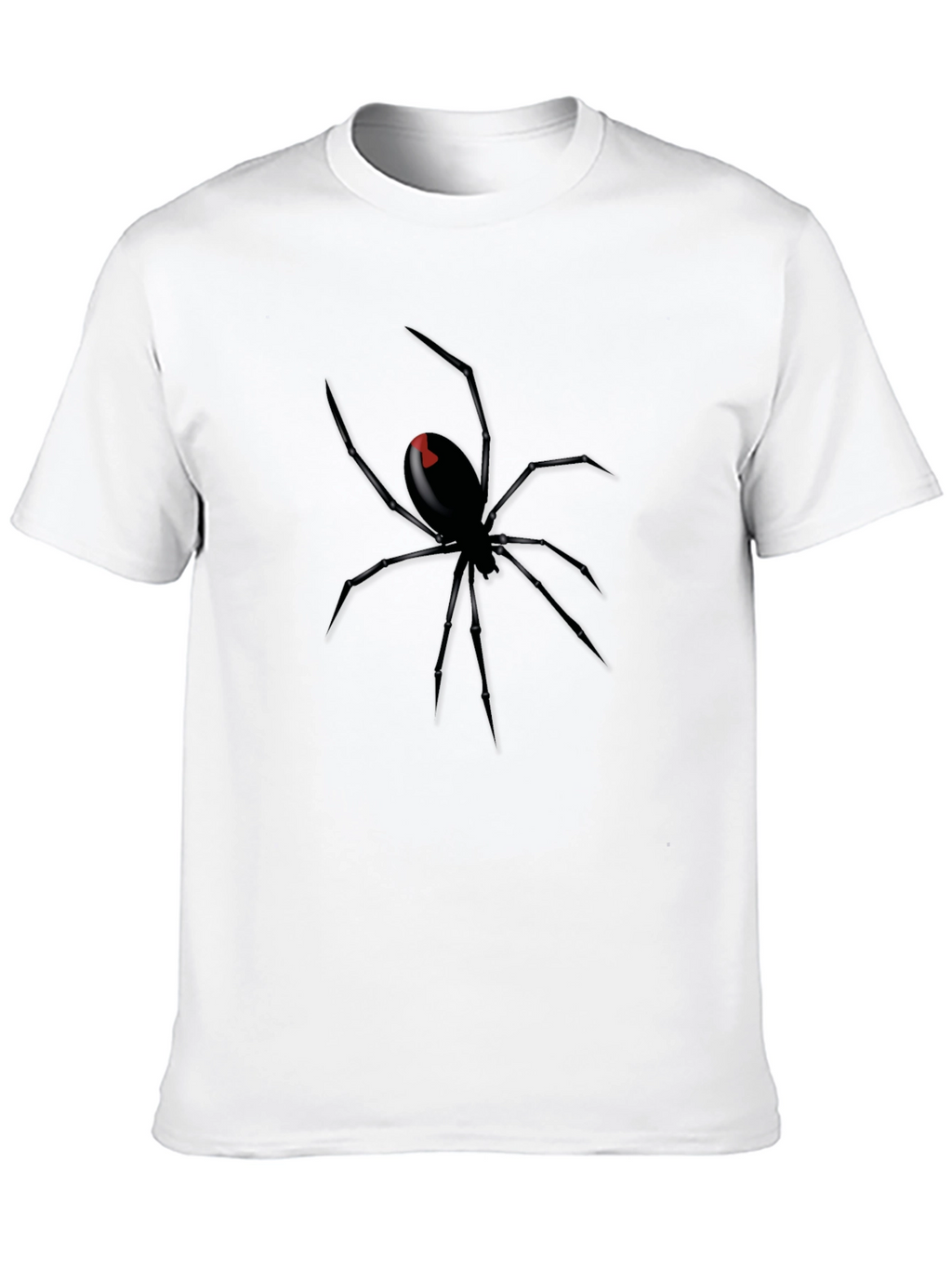 Black Widow Spider Graphic T-Shirt