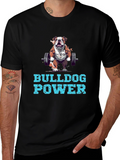Bulldog Power Graphic Tee
