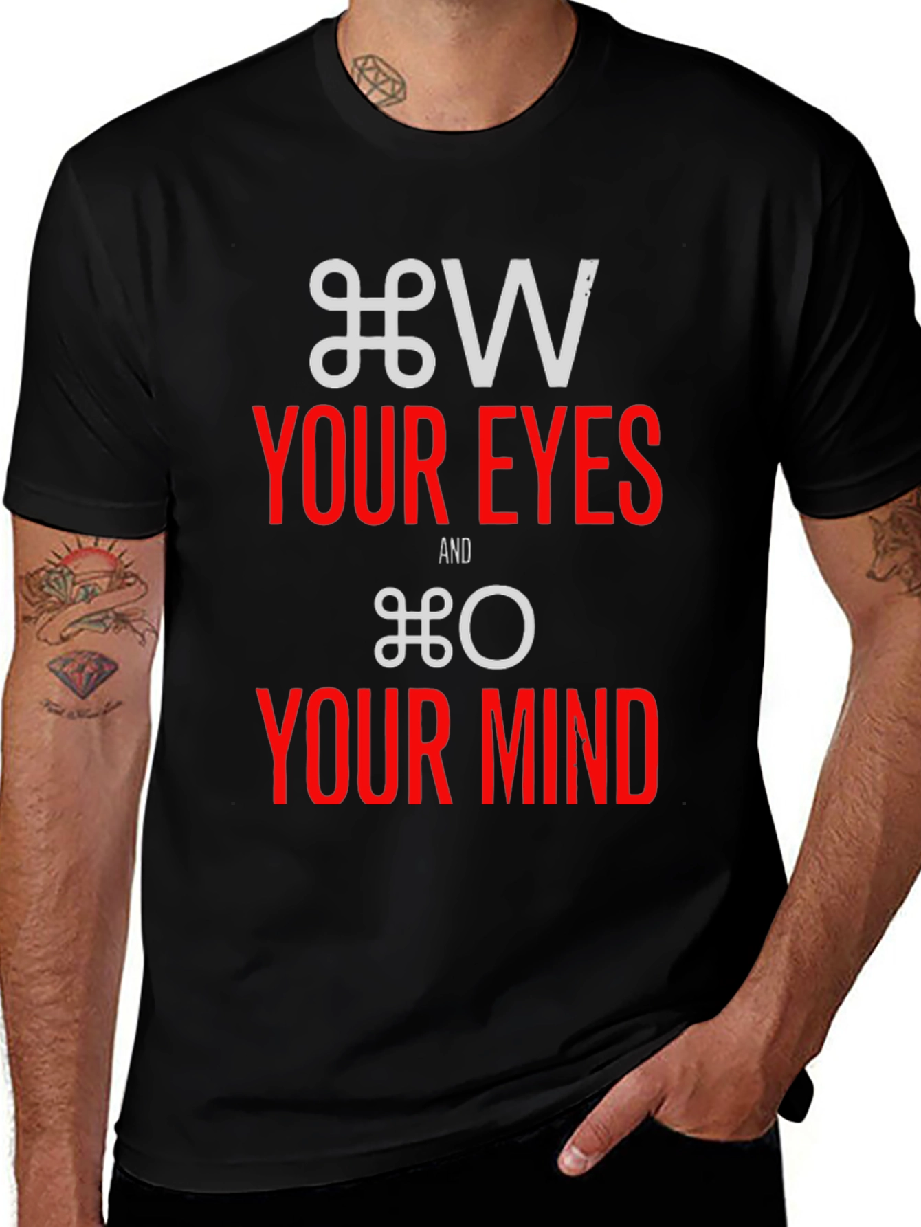 Control Your Eyes and Mind T-Shirt