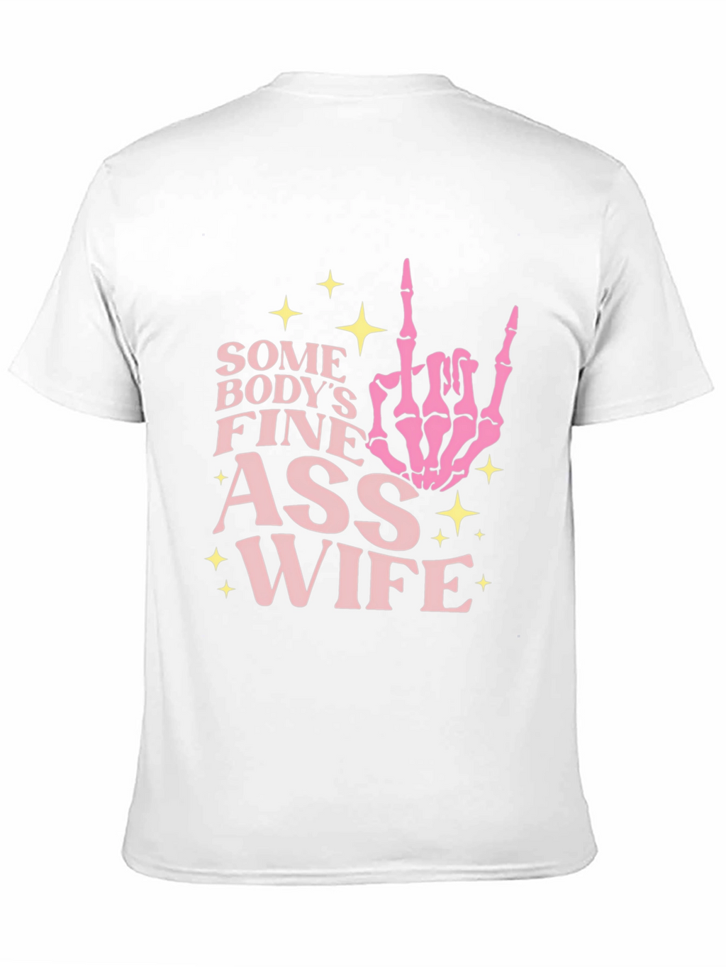 Funny Skeleton Hand Wife T-Shirt