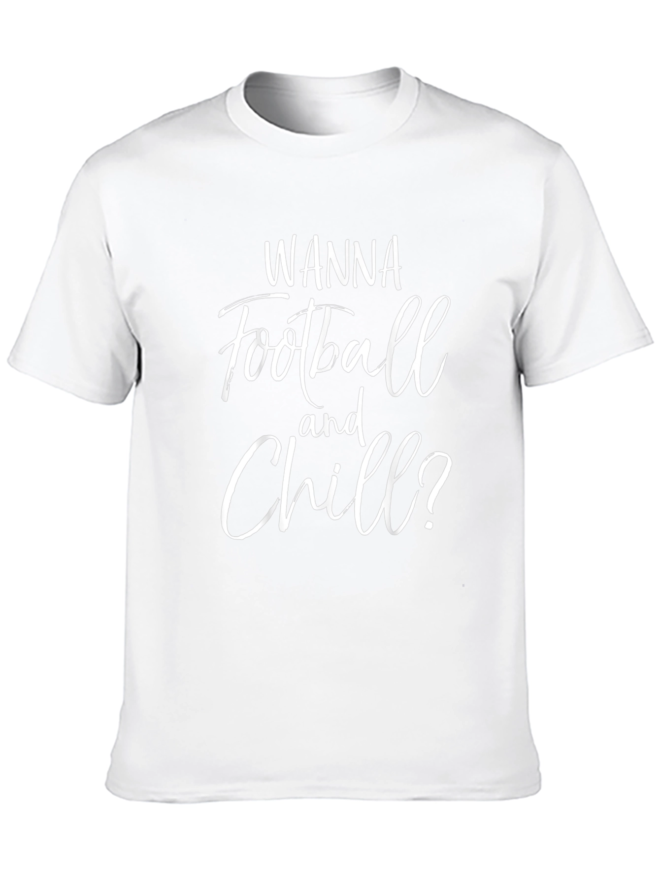Wanna Football and Chill? Graphic Tee
