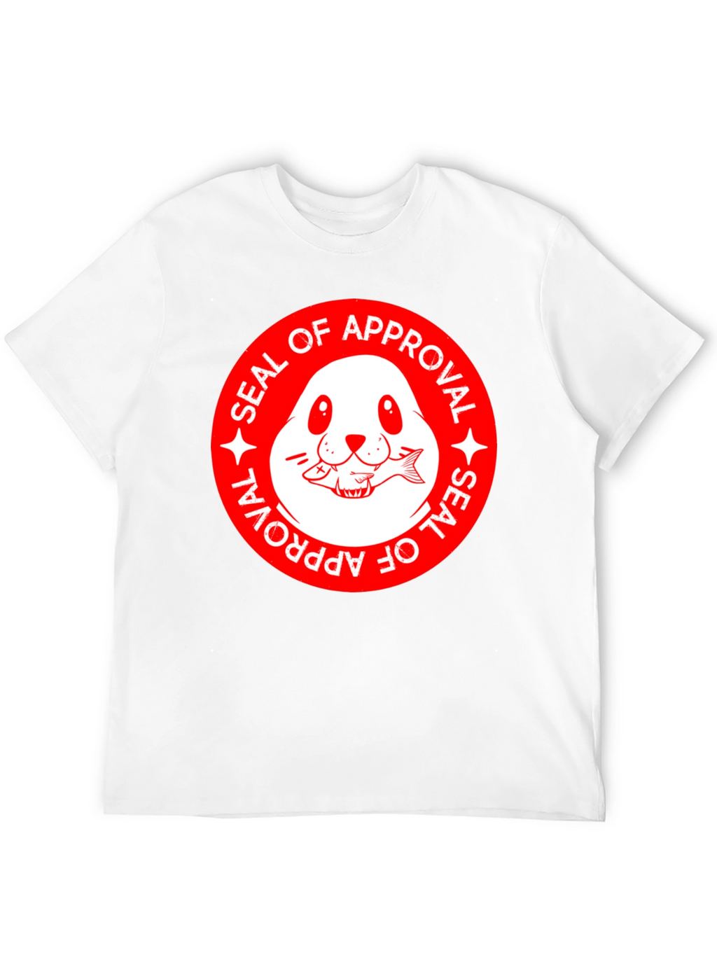Seal of Approval Funny Graphic T-Shirt