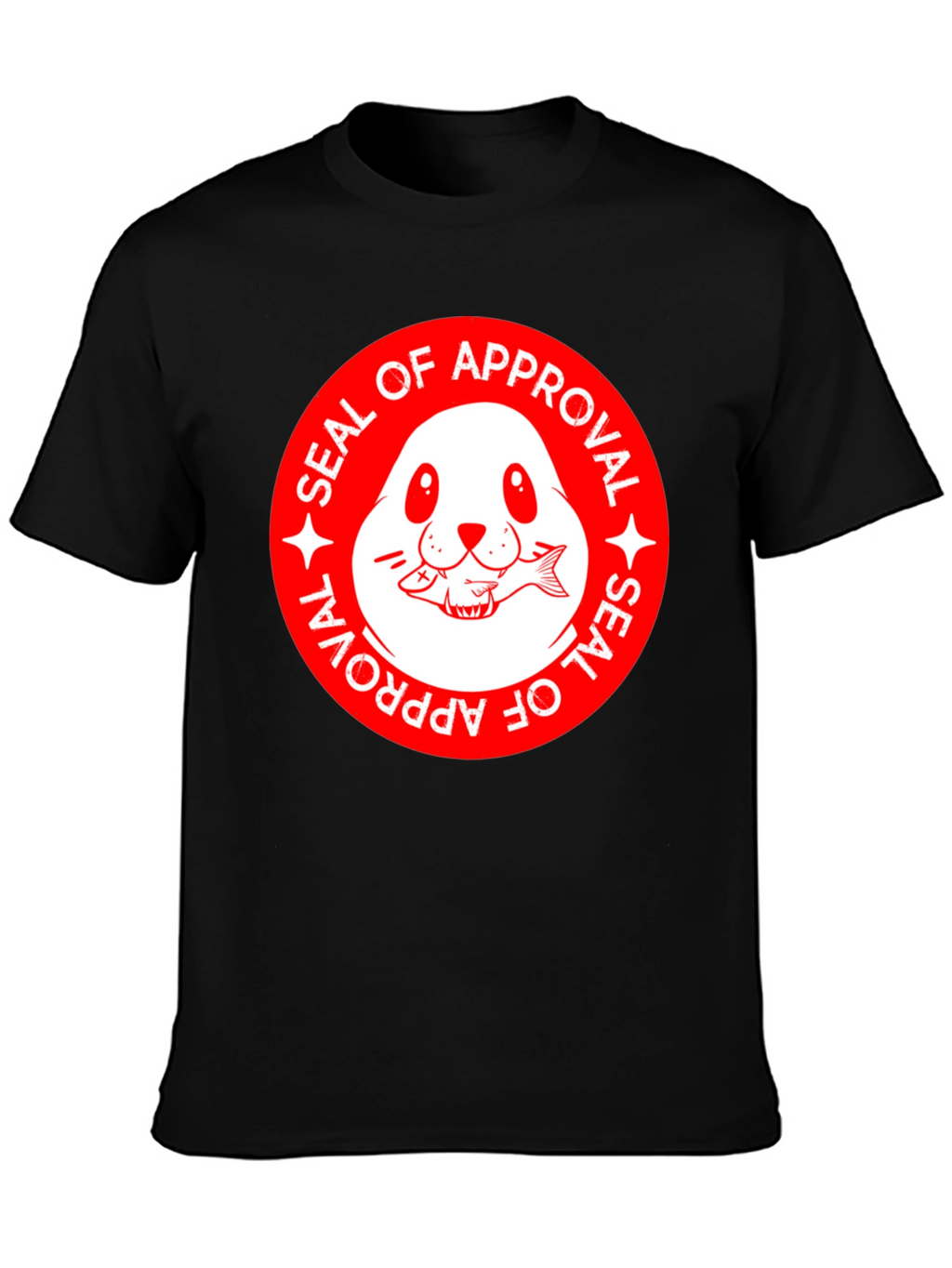 Seal of Approval Funny Graphic T-Shirt