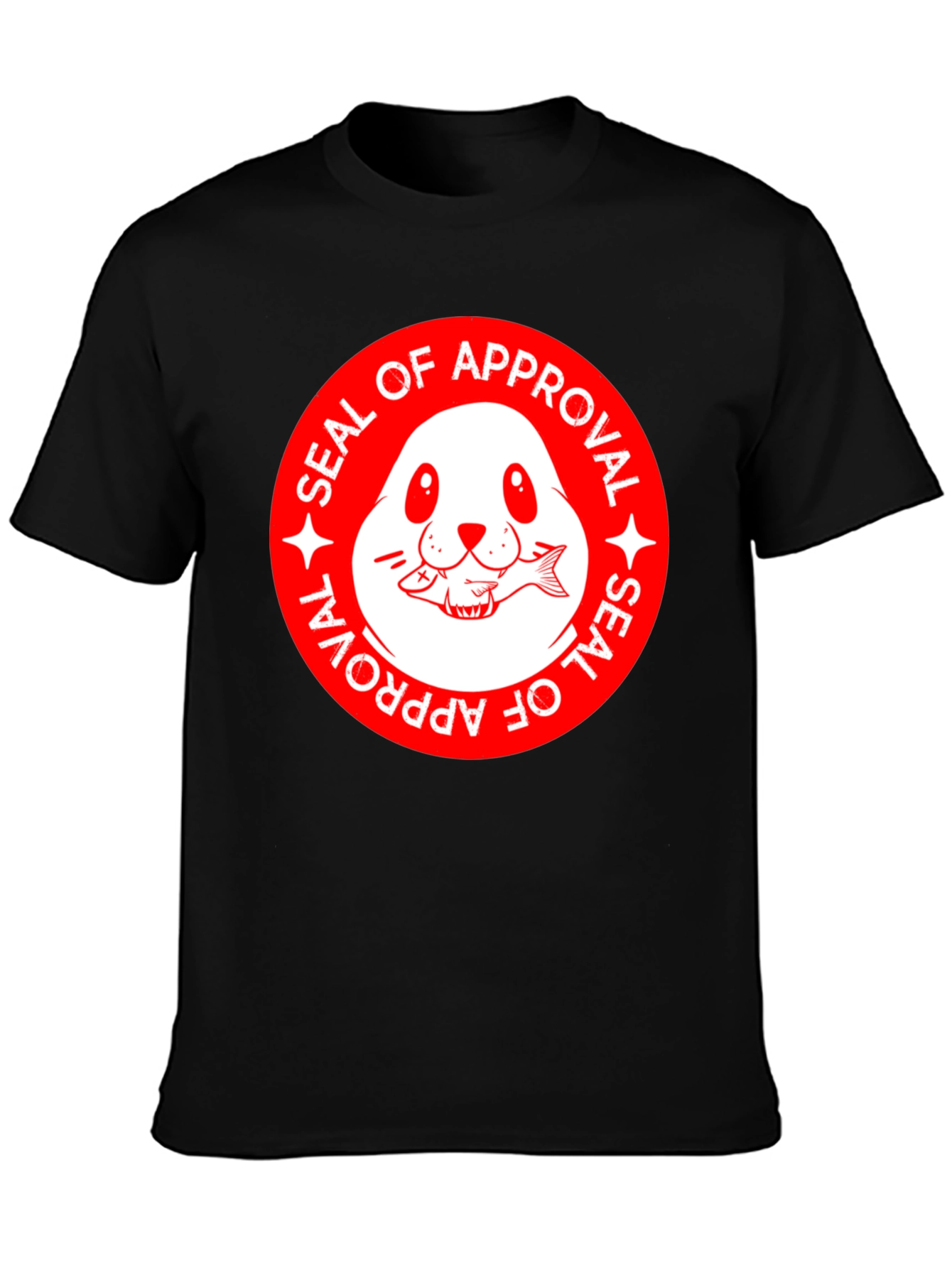 Seal of Approval Funny Graphic T-Shirt