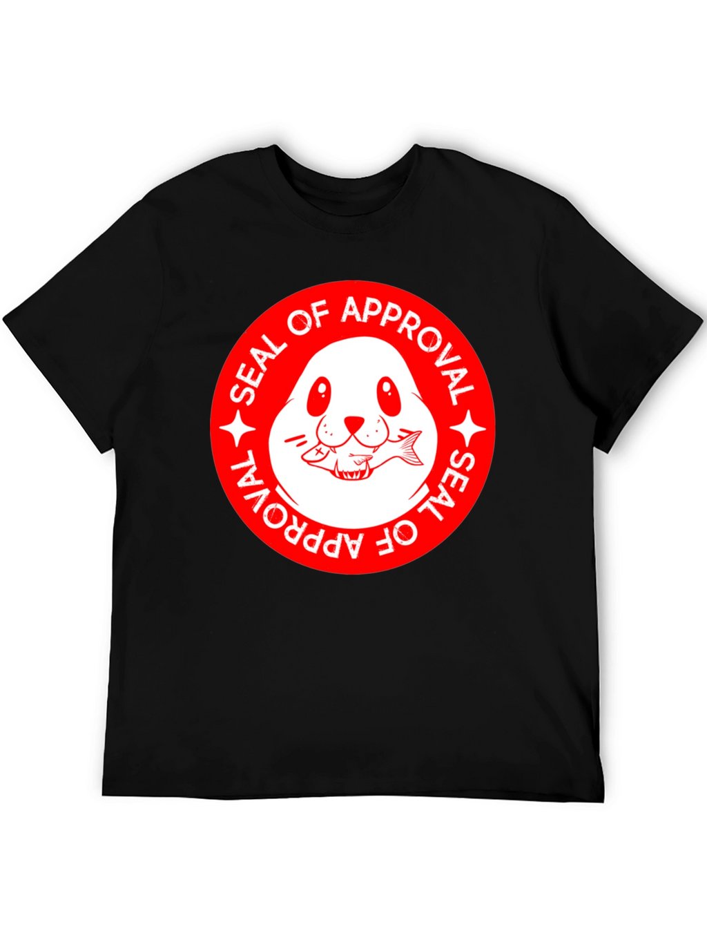 Seal of Approval Funny Graphic T-Shirt