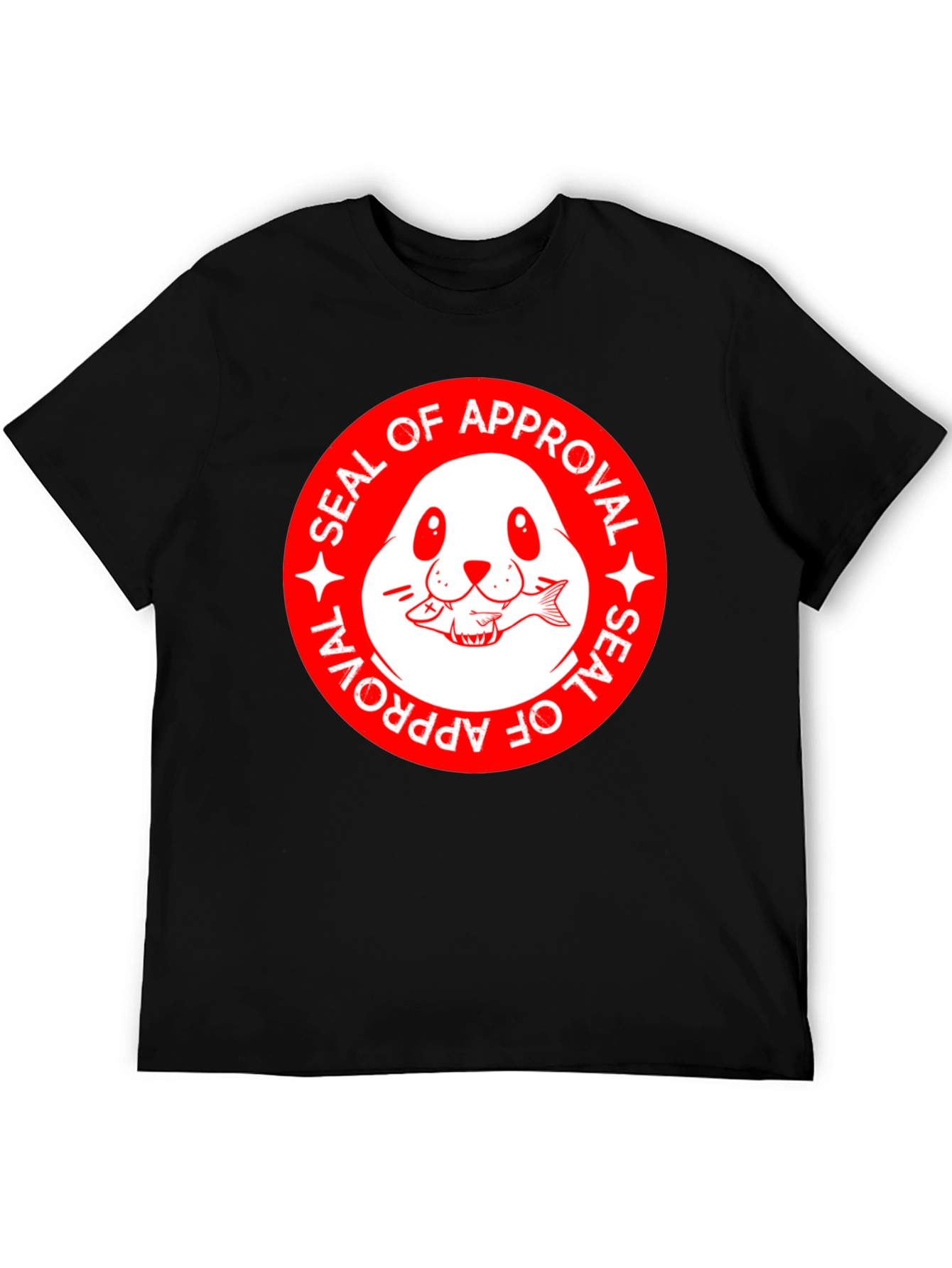 Seal of Approval Funny Graphic T-Shirt
