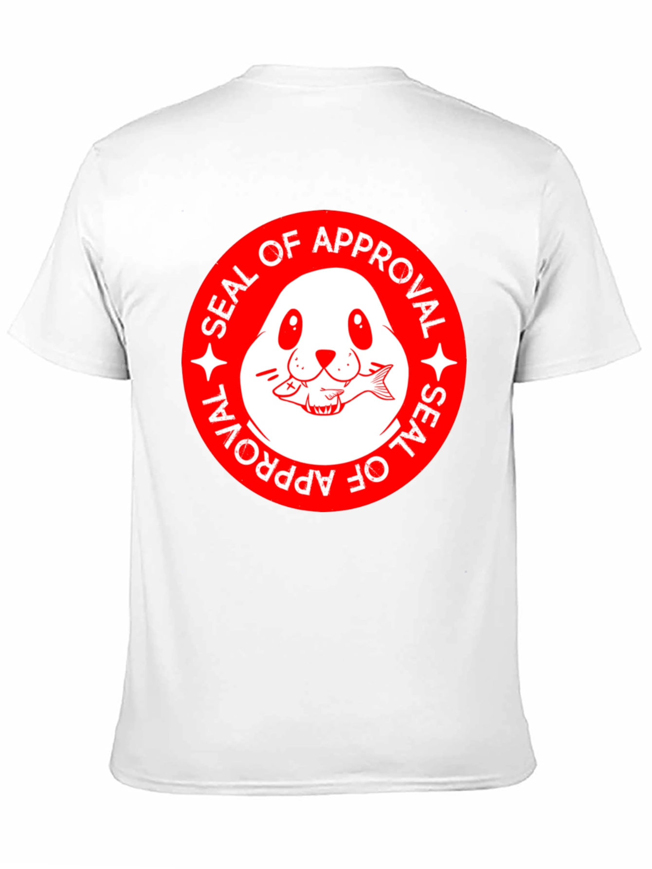 Seal of Approval Funny Graphic T-Shirt