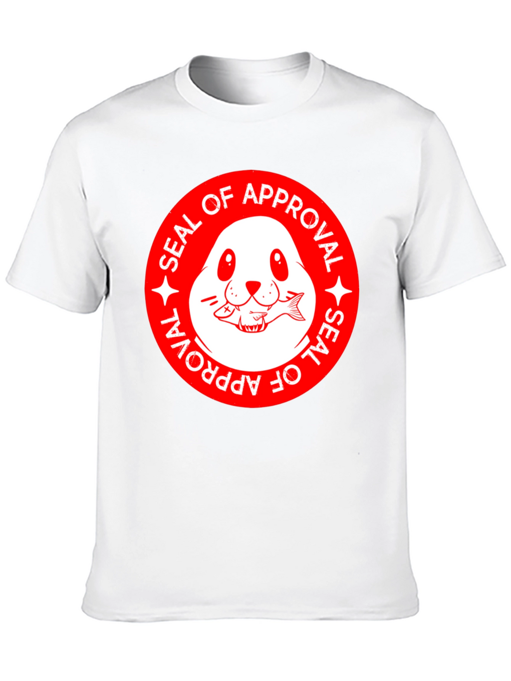 Seal of Approval Funny Graphic T-Shirt